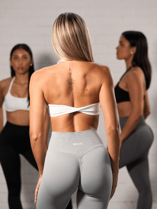 Signature Twist Bra - Ivory