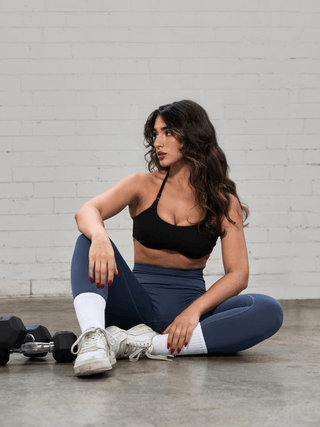 Signature Twist Bra - Midnight